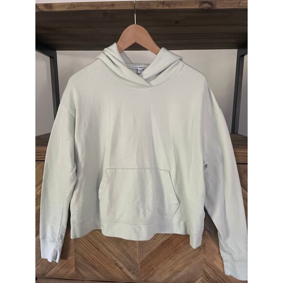 Standard James Perse Relaxed Crop Hoodie Sz 1 (U.S. Small) - Picture 1 of 3